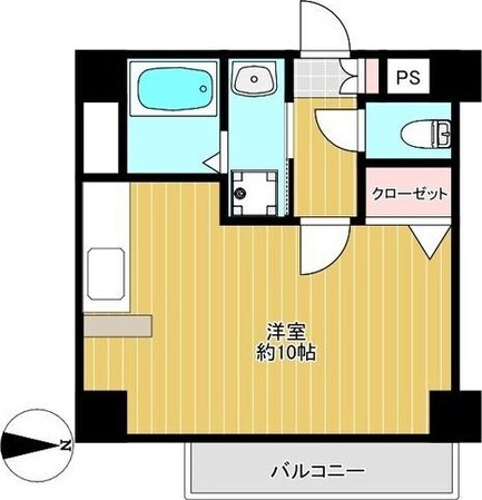 エルフ上杉の物件間取画像